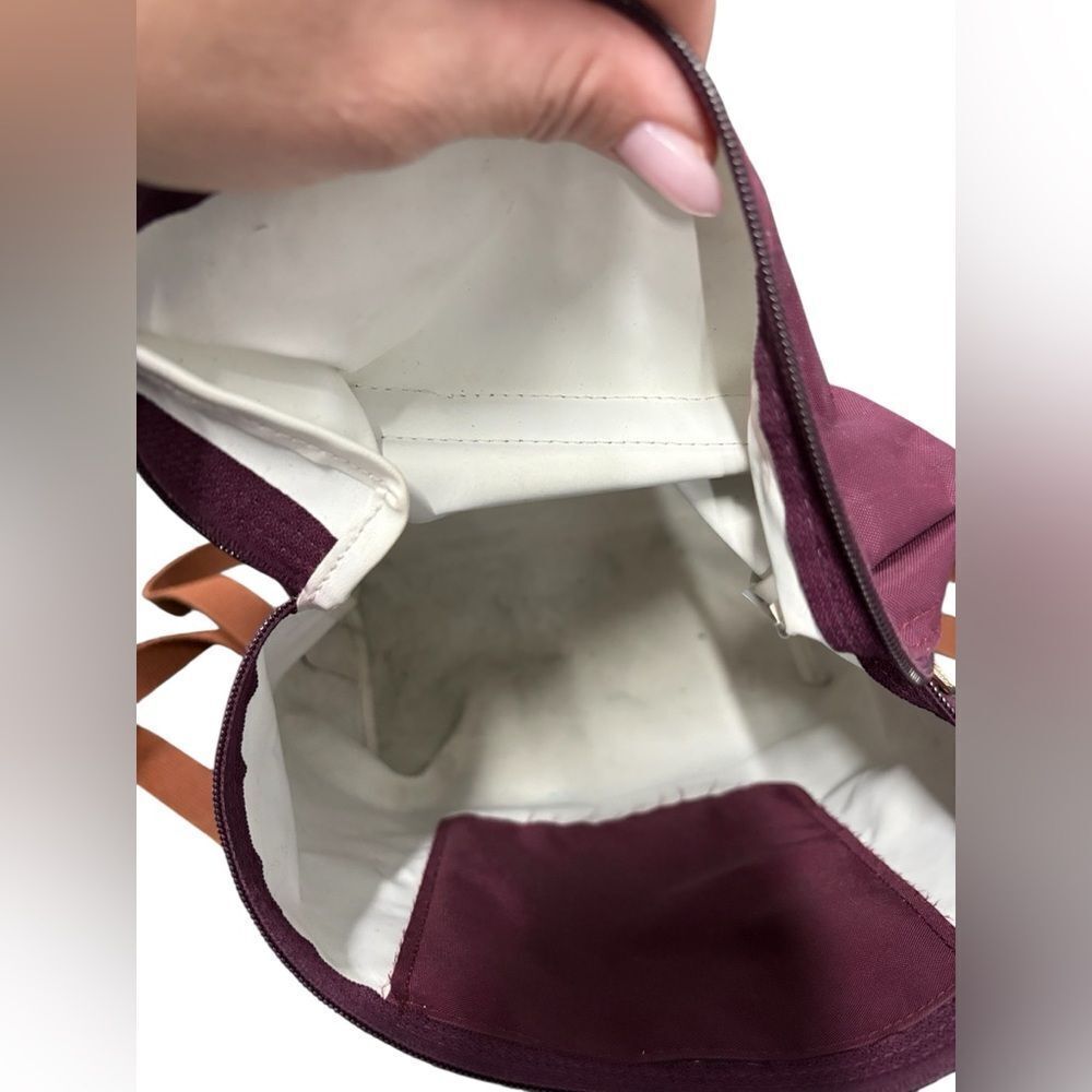 Longchamp Le Pliage Original M Backpack, Burgundy - Picture 3 of 4